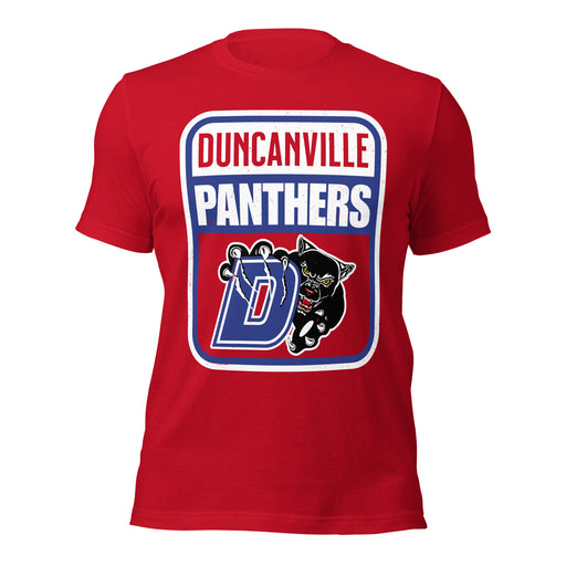 Duncanville High School Panthers Red Premium Unisex T-shirt 001