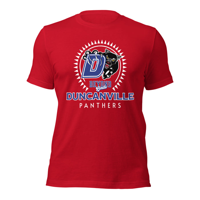 Duncanville High School Panthers Red Premium Unisex T-shirt 226