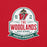 Close-up view of The Woodlands High School Highlanders Red Premium Unisex T-shirt 219