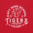 Close-up view of Katy High School Tigers Red Premium Unisex T-shirt 206