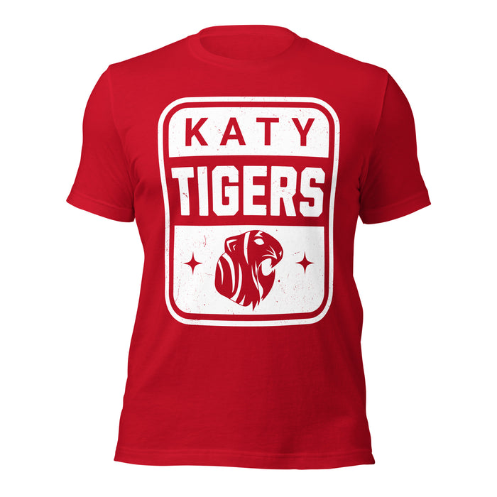 Katy High School Tigers Red Premium Unisex T-shirt 001