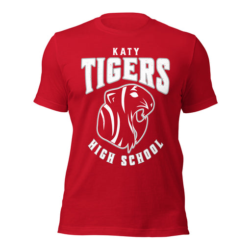 Katy High School Tigers Red Premium Unisex T-shirt 213