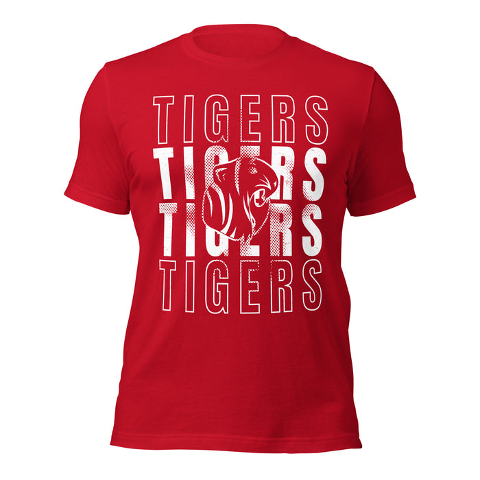 Katy High School Tigers Red Premium Unisex T-shirt 233