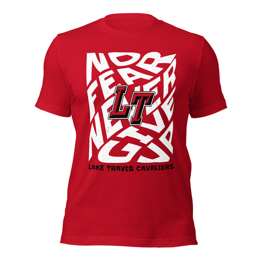 Lake Travis High School Cavaliers Red Premium Unisex T-shirt 236