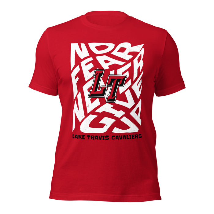 Lake Travis High School Cavaliers Red Premium Unisex T-shirt 236
