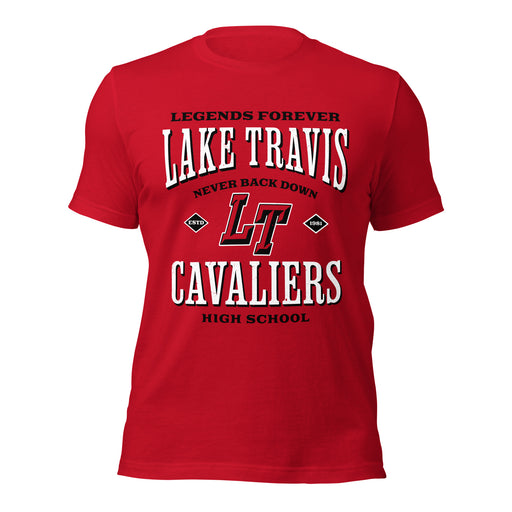 Lake Travis High School Cavaliers Red Premium Unisex T-shirt 230