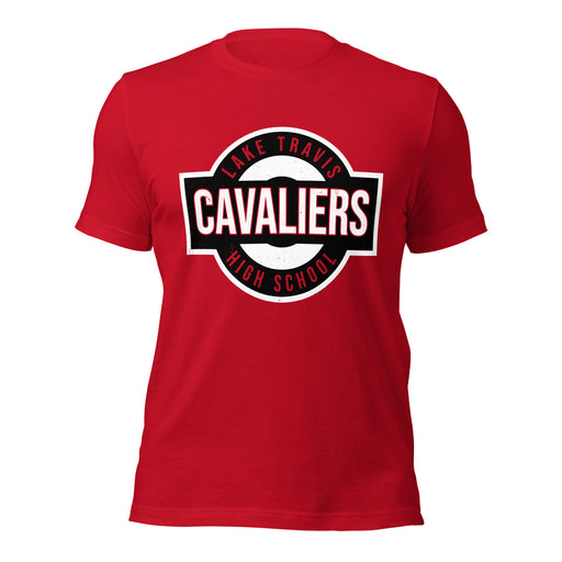 Lake Travis High School Cavaliers Red Premium Unisex T-shirt 011