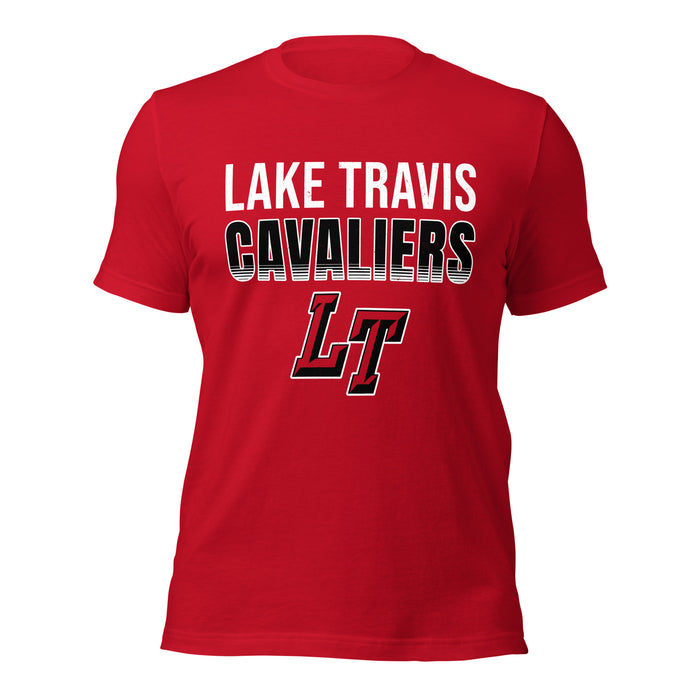 Lake Travis High School Cavaliers Red Premium Unisex T-shirt 024