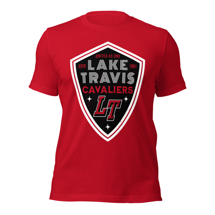 Lake Travis High School Cavaliers Red Premium Unisex T-shirt 225