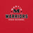 Close-up view of Martin High School Warriors Red Premium Unisex T-shirt 222