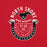 Close-up view of North Shore High School Mustangs Red Premium Unisex T-shirt 229