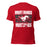 North Shore High School Mustangs Red Premium Unisex T-shirt 233