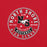 Close-up view of North Shore High School Mustangs Red Premium Unisex T-shirt 215
