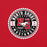 Close-up view of North Shore High School Mustangs Red Premium Unisex T-shirt 203