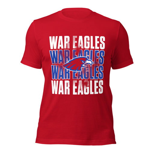 Oak Ridge High School War Eagles Red Premium Unisex T-shirt 233
