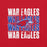 Close-up view of Oak Ridge High School War Eagles Red Premium Unisex T-shirt 233