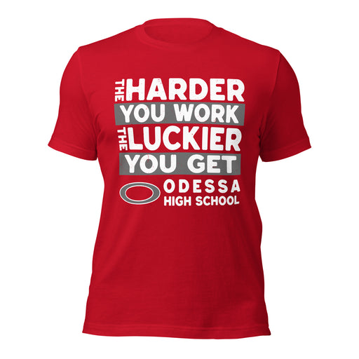 Odessa High School Bronchos Red Premium Unisex T-shirt 238