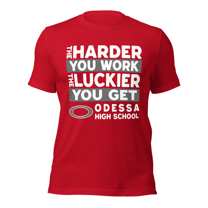 Odessa High School Bronchos Red Premium Unisex T-shirt 238