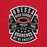 Close-up view of Odessa High School Bronchos Red Premium Unisex T-shirt 207