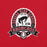 Close-up view  of Odessa High School Bronchos Red Premium Unisex T-shirt 212