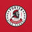 Close-up view of Porter High School Spartans Red Premium Unisex T-shirt 215