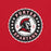 Circular logo with 'Porter Spartans' text and Spartan helmet design on a red background - premium t-shirt design 216
