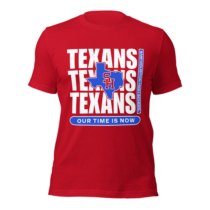 Sam Houston High School Texans Red Premium Unisex T-shirt 235