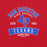 Close-up view of Sam Houston High School Texans Red Premium Unisex T-shirt 221