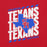 Close-up view of Sam Houston High School Texans Red Premium Unisex T-shirt 223