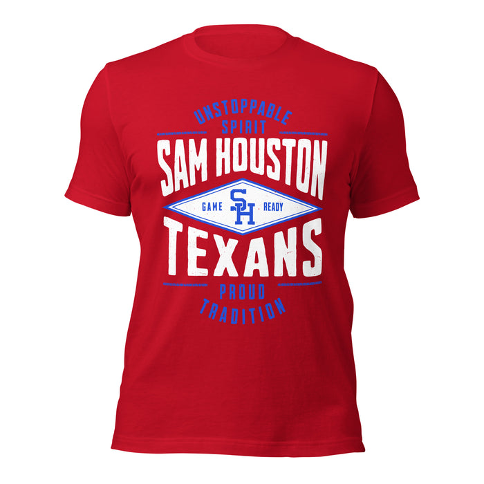 Sam Houston High School Texans Red Premium Unisex T-shirt 210