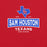Close-up view of Sam Houston High School Texans Red Premium Unisex T-shirt 202