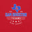 Close-up view of Sam Houston High School Texans Red Premium Unisex T-shirt 217