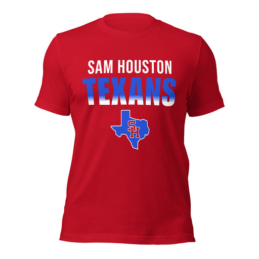 Sam Houston High School Texans Red Premium Unisex T-shirt 024