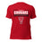Tomball High School Cougars Red Premium Unisex T-shirt 049