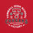 Close-up view of Tomball High School Cougars Red Premium Unisex T-shirt 206