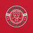 Close-up view of Tomball High School Cougars Red Premium Unisex T-shirt 239