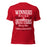 Tomball High School Cougars Red Premium Unisex T-shirt 237