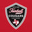 Close-up view of Tomball High School Cougars Red Premium Unisex T-shirt 225