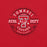 Close-up view of Tomball High School Cougars Red Premium Unisex T-shirt 201