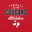 Close-up view of Tomball High School Cougars Red Premium Unisex T-shirt 034