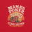 Close-up view of Mama's Poker Premium Unisex T-shirt 230