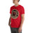 Man wearing Caney Creek High School Panthers Red Premium Unisex T-shirt 220