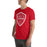 Man wearing Katy High School Tigers Red Premium Unisex T-shirt 225