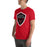 Man wearing Lake Travis High School Cavaliers Red Premium Unisex T-shirt 225