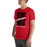 Man wearing Porter High School Spartans Red Premium Unisex T-shirt 241