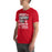 Man wearing Tomball High School Cougars Red Premium Unisex T-shirt 232