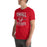 Man wearing Tomball High School Cougars Red Premium Unisex T-shirt 230