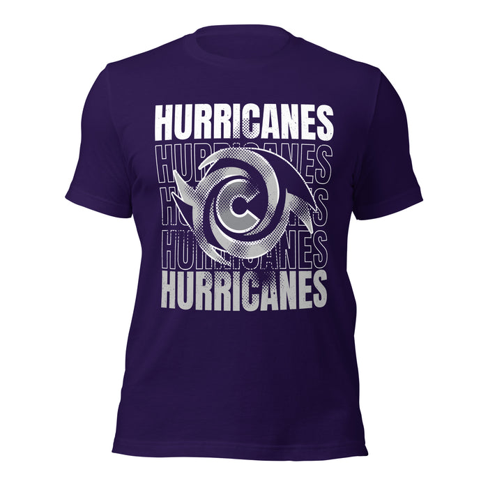 Klein Cain High School Hurricanes Purple Premium Unisex T-shirt 233