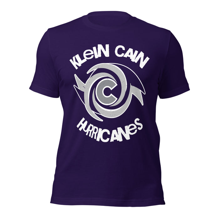 Klein Cain High School Hurricanes Purple Premium Unisex T-shirt 228