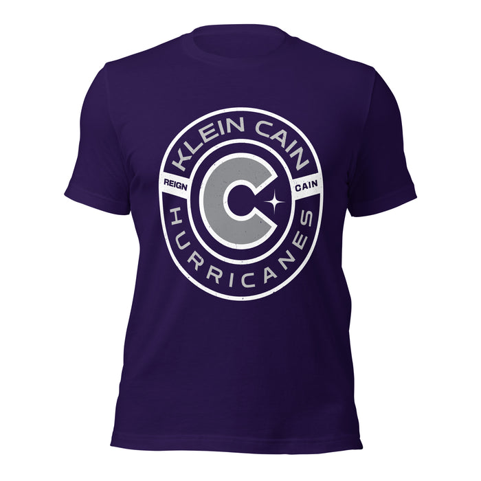 Klein Cain High School Hurricanes Purple Premium Unisex T-shirt 239